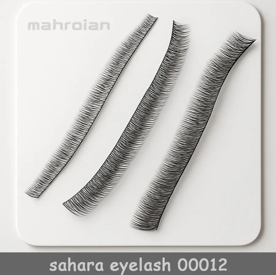 مژه ریسه ای شماره 12